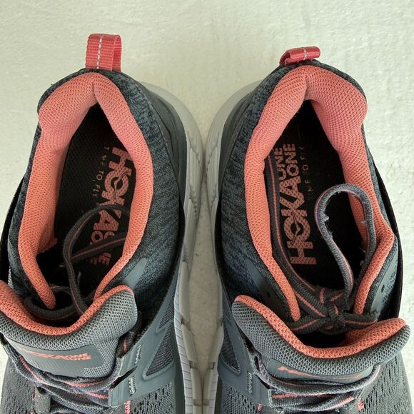 Size 7.5 - Hoka One Gaviota 2 Women's Running Shoes Dark Shadow Lantana - Picture 4 of 12